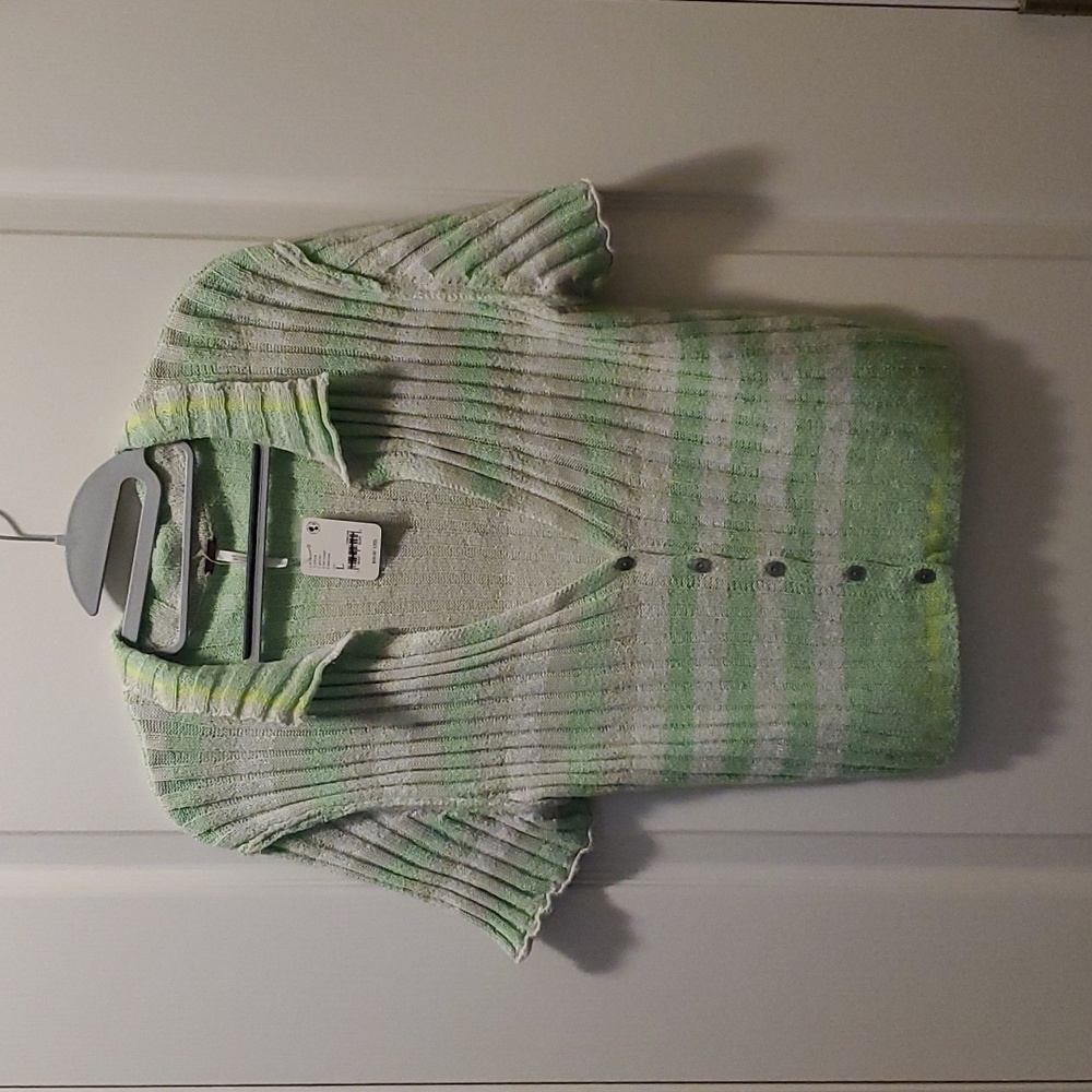Free People cardigan knit top